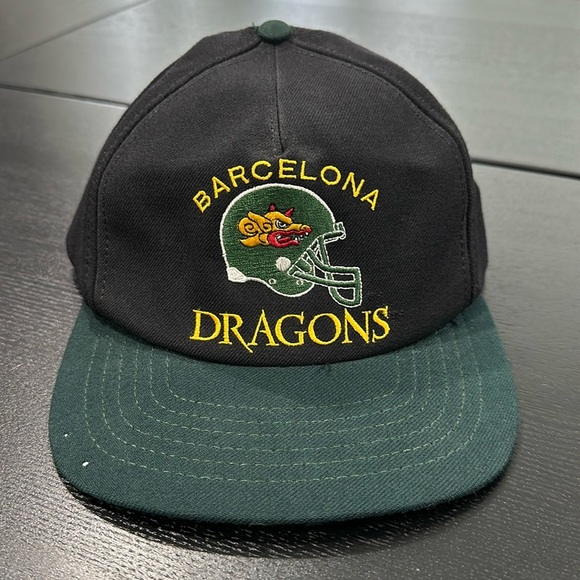 Barcelona Dragons Other - Vintage Barcelona Dragons Snap Back Baseball Hat